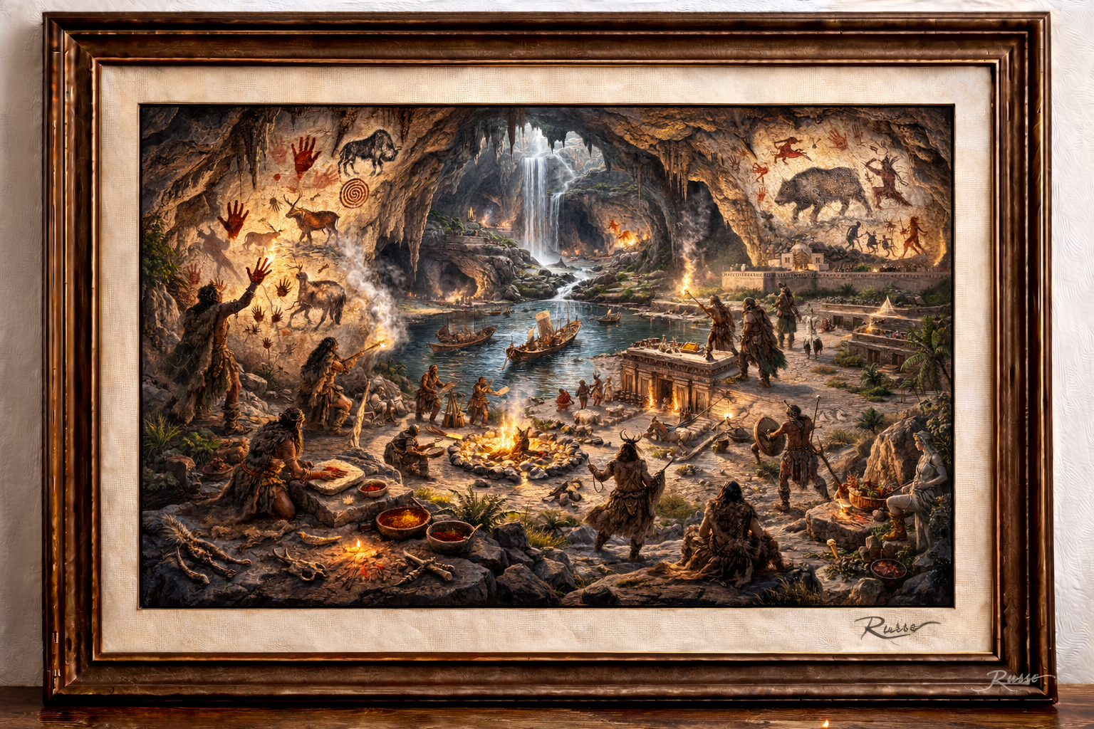 Shamanic ceremony in cave 2