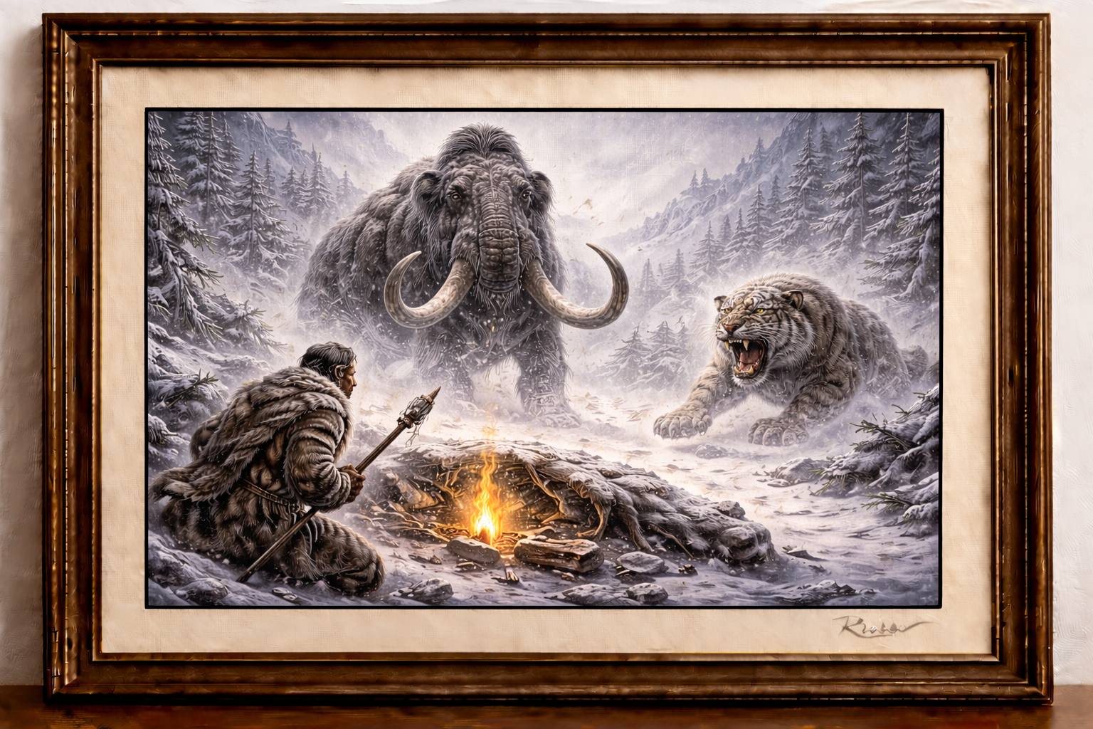 Survival in the ice age storm