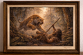 Jungle attack scene